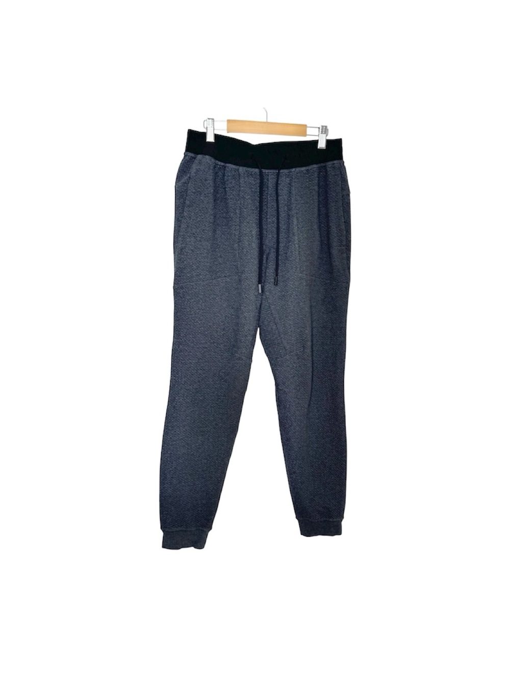 Lululemon At Ease Jogger Gray Size M Textured Cotton-Blend Knit Size M
